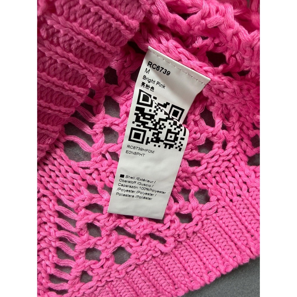 Unbranded Women's Pink Knit Tank Top Barbie Size Medium - Picture 4 of 5